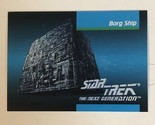 Star Trek The Next Generation Trading Card #37 Borg Ship - $1.97