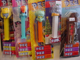 Sell Out lot of Carded Pez-5 different mint on cards-K2 - $10.00