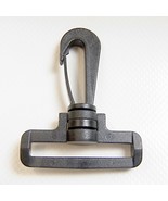Snap Hook, Black Plastic Swivel Hook, 1.5&quot; Slot, 10 Pcs. Shipped from Th... - $244.18 MXN