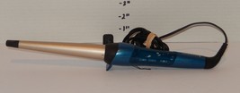 REMINGTON Curling Iron Wand Silk Ceramic Slim 1&quot; 410°F C196W1 Blue - $14.80