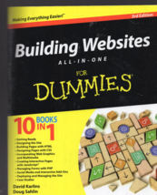 Building Websites All-in-One For Dummies - Paperback By David Karlins - $6.79