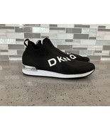 DKNY  Womens Lightweight Slip on Comfort Sneaker Shoes Black/White Miley... - $45.94 CAD