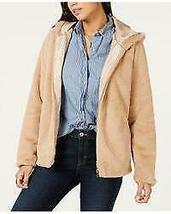 Style &amp; Co Zip-Front Hooded Faux-Fur Jacket,Size Small Medium - £35.97 GBP