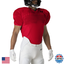 Under Armour Adult Practice Jersey, Large, Red - Performance Apparel - $46.45