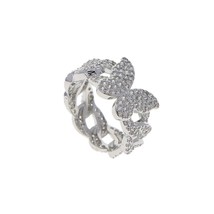 high quality fashion women jewelry micro pave 5A cubic zirconia cz cuban link ch - £14.30 GBP