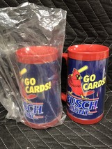 Lot Of 2 - 1993 Busch Light St Louis Cardinals Roster Go Cards Thermal M... - £15.48 GBP