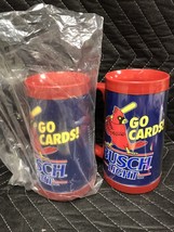 Lot Of 2 - 1993 Busch Light St Louis Cardinals Roster Go Cards Thermal M... - £15.69 GBP