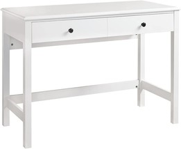 Signature Design By Ashley Othello Contemporary 43&quot; Home Office Desk With, White - £226.78 GBP