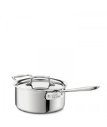 All-Clad SD55203 D5 Polished 18/10 SS 5-Ply Bonded 3-qt sauce Pan NO LID - $109.38 CAD