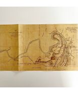 Map Brown&#39;s Ferry Tenn Civil War Reproduction 14 x 8.25&quot; Military Histor... - $27.99 CAD