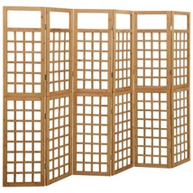 Wooden 3 4 5 6 Panel Room Divider Solid Wood Screen Panel Privacy Wall Dividers - £79.81 GBP+