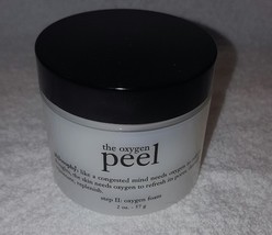 Philosophy The OXYGEN PEEL Step II Step 2 Oxygen Foam 2 oz/57g Jar New S... - $12.99