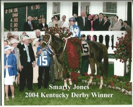 2004 - SMARTY JONES in the Kentucky Derby Winners Circle - 10&quot; x 8&quot; - £15.98 GBP