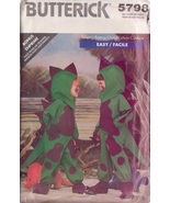 BBUTTERICK PATTERN 5798 SIZES XS, S, M, L CHILDREN&#39;S COSTUME for a DINOS... - £2.35 GBP