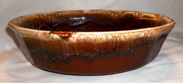 McCOY POTTERY Vintage #7070 16 Panel Oval Serving Bowl - $22.00