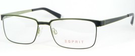 Esprit ET17475 COLOR-547 Black /GREEN Eyeglasses Glasses Frame 17475 53-16-140mm - £43.08 GBP