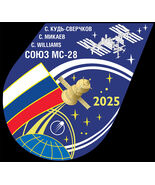 Human Space Flights Soyuz MS-28 MKC Badge Iron On Embroidered Patch - €17,06 EUR+