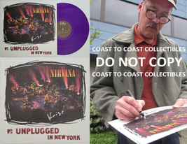 Krist Novoselic signed Nirvana Unplugged album,vinyl COA exact proof autographed - £270.90 GBP