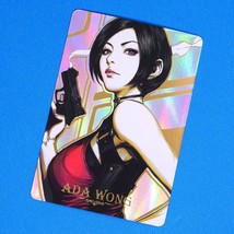 Resident Evil Ada Wong Rainbow Gold Foil Holographic Character Figure Art Card - $14.99