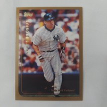 1999 Topps Gold Border Scott Brosius #3 New York Yankees Baseball Card Near Mint - £1.75 GBP