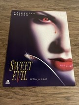 Sweet  Evil Original Press Kit Sheet Video Store Promo Bridgette Wilson ... - $11.18