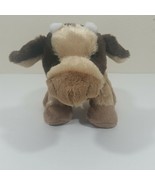 Ganz Webkinz Brown Cow 9 in Plush HM197 NO CODE Stuffed Animal Toy Farm ... - £18.81 GBP