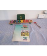 Vtg Color Xylo Children&#39;s Xylophone Right Time Toys Toy with Box and Book - £30.87 GBP