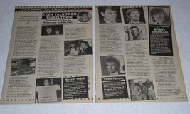 16 Gazette Magazine Photo Article Clipping Vintage May 1987 Teen Talk Ti... - $227.89 MXN