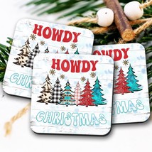 Texas Christmas Coasters Howdy Christmas, Western Christmas, Country Chr... - £3.19 GBP