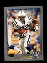 2001 Topps #107 Edgerrin James Nm Colts Hof - £3.49 GBP