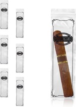 Poly Zipper Cigar Bag 3 x 10, 1000 Fine Clear Plastic Bags for Cigars, 2... - £60.29 GBP