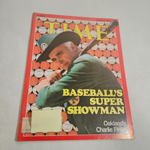 Time Magazine Charlie Finley Oakland Baseball August 18, 1975 - $10.18