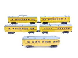 5 Lionel Trains Passenger Cars 6-16070-74 (2) Coach, Diner, Dome, Observ... - $2,302.72 MXN