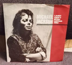 MICHAEL JACKSON I Just Can&#39;t Stop Loving You 45 LP 34-07253 - £3.89 GBP