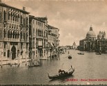 Vtg Cartolina Venezia Venice - Canale Grande Dali Accademia - £4.06 GBP