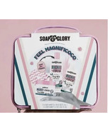 NEW Soap And Glory Feel Magnificoco Gift Set Body Scrub Wash Lotion - £20.14 GBP