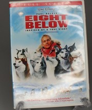 Eight Below DVD Full Screen Paul Walker Walt Disney Kids Family Movie - £3.09 GBP