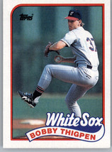 1989 Topps 762 Bobby Thigpen  Chicago White Sox - £0.77 GBP