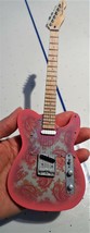 Fender Pink Paisley Telecaster 1:4 Scale Replica Guitar ~ Axe HEAVEN- Show Or... - £22.93 GBP