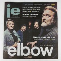 Illinois Entertainer April 2024 elbow Band Cover plus Local Guide - $9.89