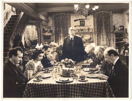 *Frank Capra&#39;s You Can&#39;t Take It With You 1938 Lionel Barrymore &amp; Cast At Table - £59.95 GBP