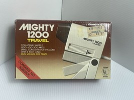 Travel Mighty 1200 Vintage 1980’s 1200 Watt Compact Travel Blow Dryer New In Box - £16.99 GBP