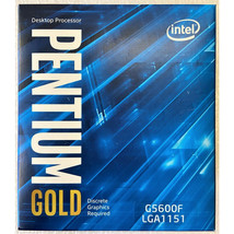 Intel Pentium Gold G5600F Desktop Processor 2 Core 4 Thread 3.9 GHz LGA ... - £59.07 GBP