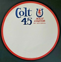 Vintage Colt 45 Carling National Beer Brewery 18&quot; Paper Old Tavern Store Display - £8.61 GBP