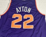 Deandre Ayton Signed Phoenix Suns Basketball Jersey COA - $49.00