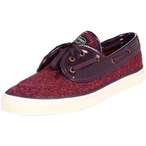 Sperry Women&#39;s Shoes Top Sider Seamate Rose Tweed Ribbon Lace Size 7.5 NWOB - $48.51