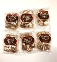 6x Trader Joe’s Dark Chocolate Peanut Butter Cups 3.5oz Bag each 08/2024 - $21.49