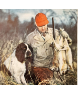 1955 Rabbit Hunting Dog Town &amp;Country Magazine Page Cut Shotguns Vintage... - $40.83 CAD