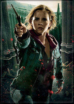 Harry Potter Deathly Hallows Hermione with Wand Art Image Refrigerator M... - $3.99