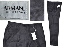ARMANI Trouser Man 100% Wool 54 Italian / approx 38 US AR21 T2G - £81.73 GBP